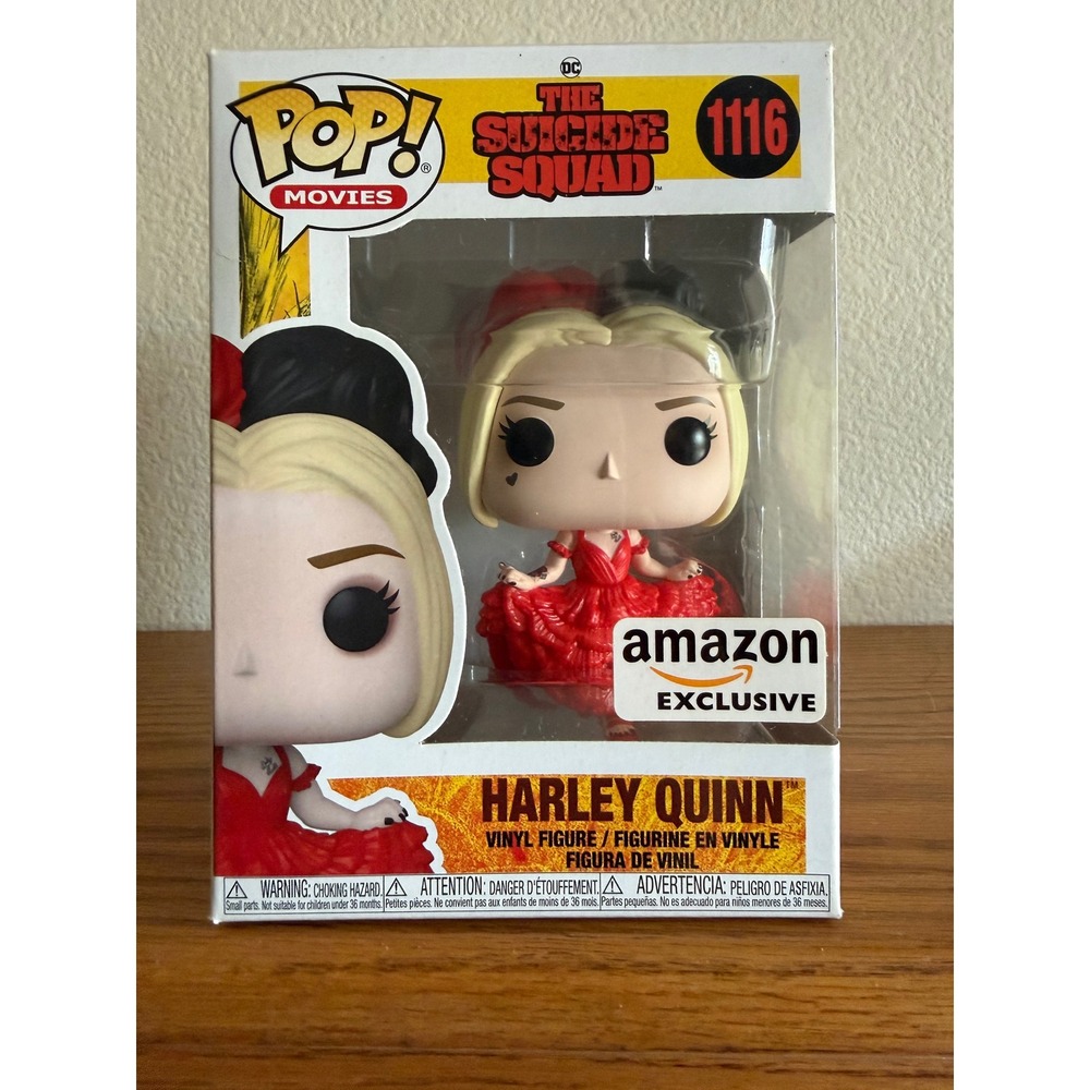 Funko Pop Movies The Suicide Squad Harley Quinn 1116 Amazon Exclusive Figure